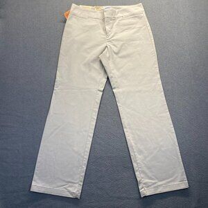Dockers Women's Pant Size14 Med Zip Stretch Beige,Lighweight,Preppy,Favorite Fit